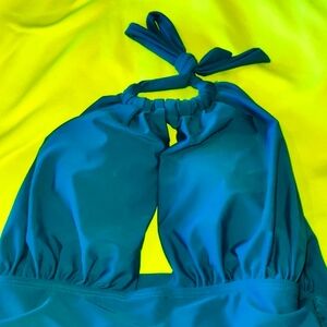 Teal 1 piece bathing suit